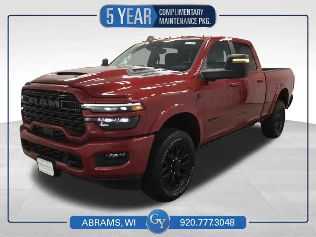 Red 2026 Ram 2500 Limited for sale in Abrams, WI