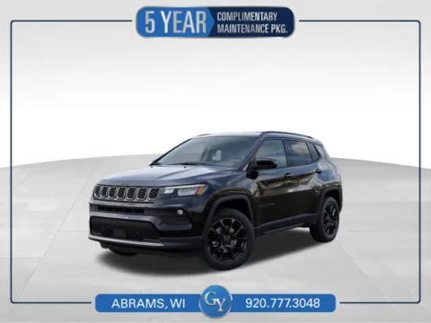 Black 2026 Jeep Compass Latitude for sale in Abrams, WI