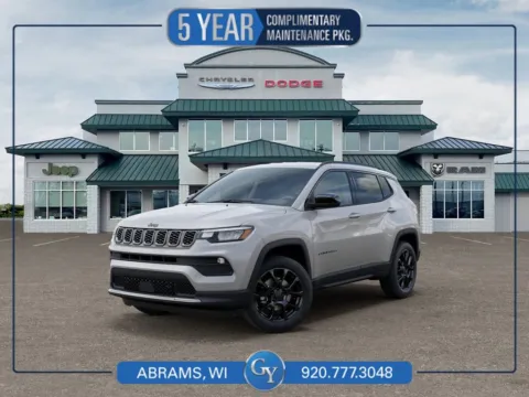 Silver 2026 Jeep Compass Latitude for sale in Abrams, WI