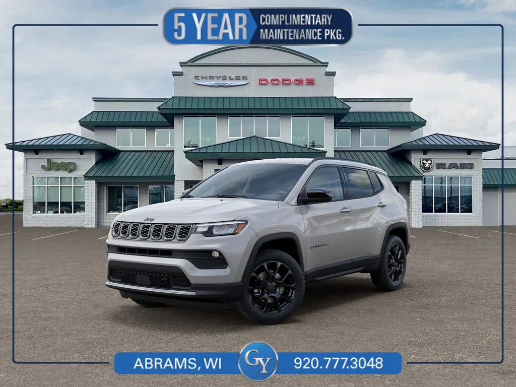 Silver 2026 Jeep Compass Latitude for sale in Abrams, WI