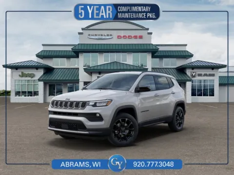 Silver 2026 Jeep Compass Latitude for sale in Abrams, WI