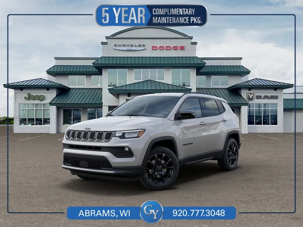 Silver 2026 Jeep Compass Latitude for sale in Abrams, WI