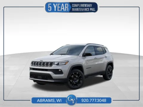 Silver 2026 Jeep Compass Latitude for sale in Abrams, WI