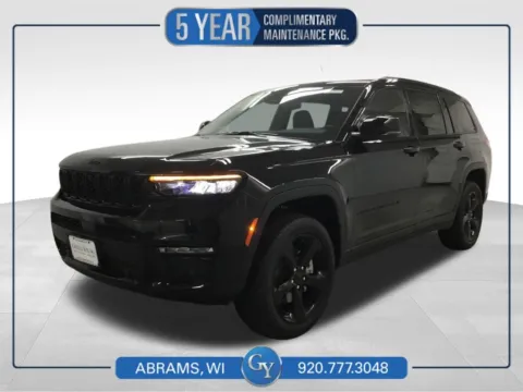 Black 2025 Jeep Grand Cherokee L Limited for sale in Abrams, WI