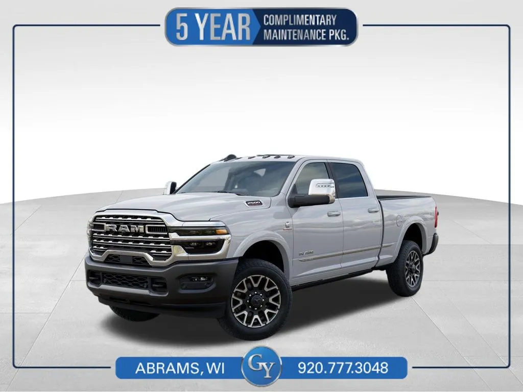 White 2025 Ram 2500 Limited for sale in Abrams, WI