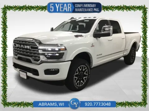 White 2025 Ram 2500 Limited for sale in Abrams, WI