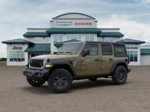Photos of 2026 Jeep Wrangler Sport S for sale in Abrams, WI at Gregg Young Abrams Chrysler Dodge Jeep Ram