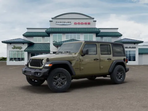 Photos of 2026 Jeep Wrangler Sport S for sale in Abrams, WI at Gregg Young Abrams Chrysler Dodge Jeep Ram