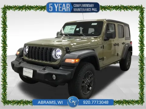 Green 2026 Jeep Wrangler Sport S for sale in Abrams, WI
