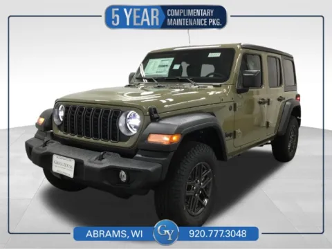 Green 2026 Jeep Wrangler Sport S for sale in Abrams, WI