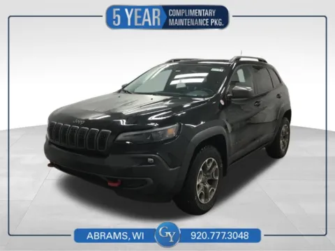 Black 2020 Jeep Cherokee Trailhawk for sale in Abrams, WI