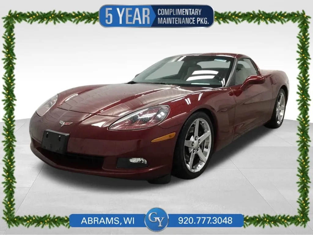 Used 2005 Chevrolet Corvette Base with VIN 1G1YY24UX55134974 for sale in Abrams, WI