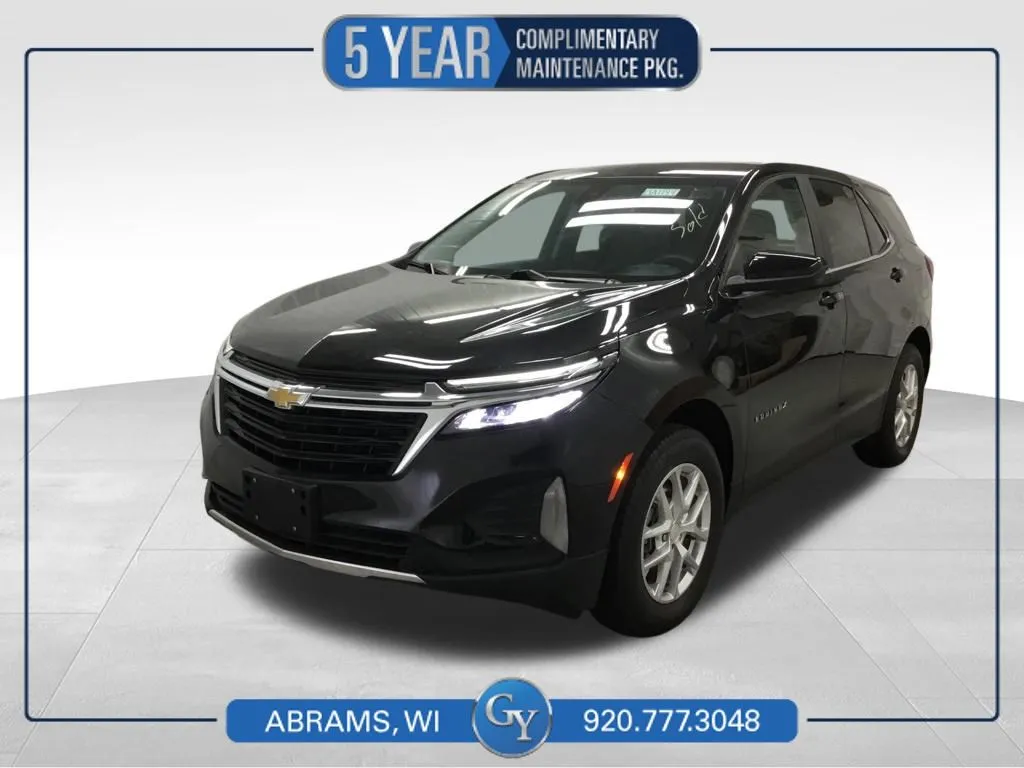 Black 2023 Chevrolet Equinox LT for sale in Abrams, WI
