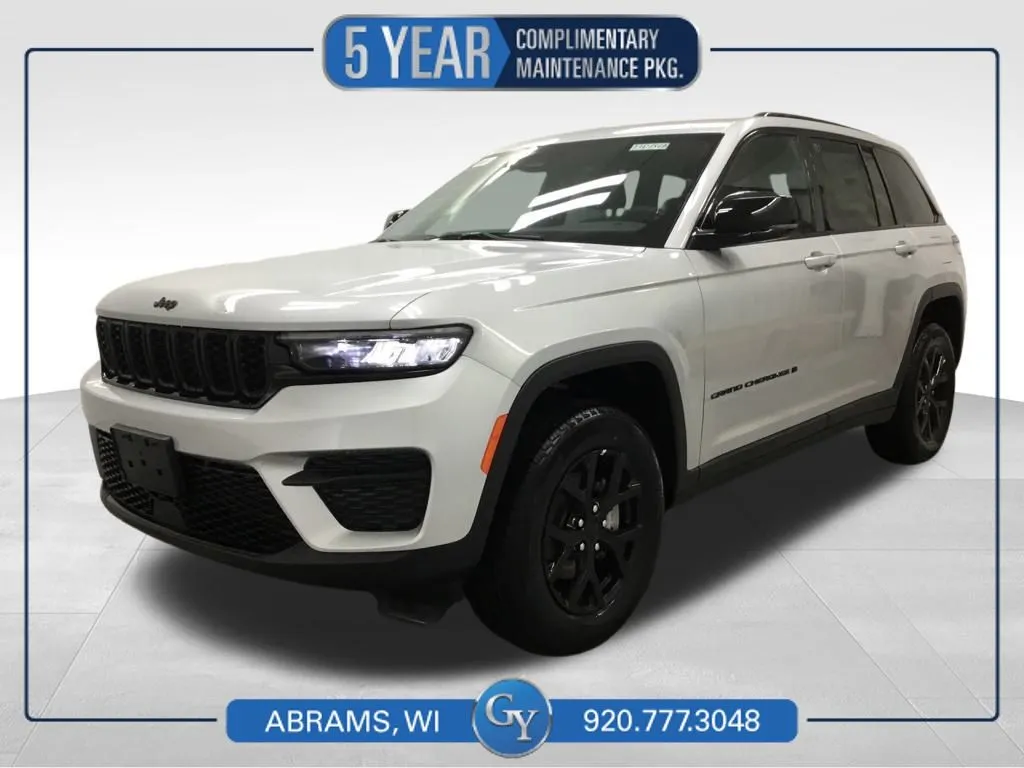 Silver 2025 Jeep Grand Cherokee Altitude X for sale in Abrams, WI
