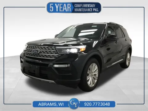 Black 2020 Ford Explorer Limited for sale in Abrams, WI