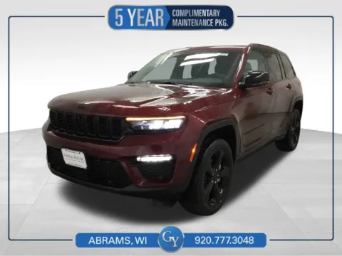 Red 2025 Jeep Grand Cherokee Limited for sale in Abrams, WI