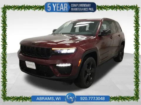 Red 2025 Jeep Grand Cherokee Limited for sale in Abrams, WI