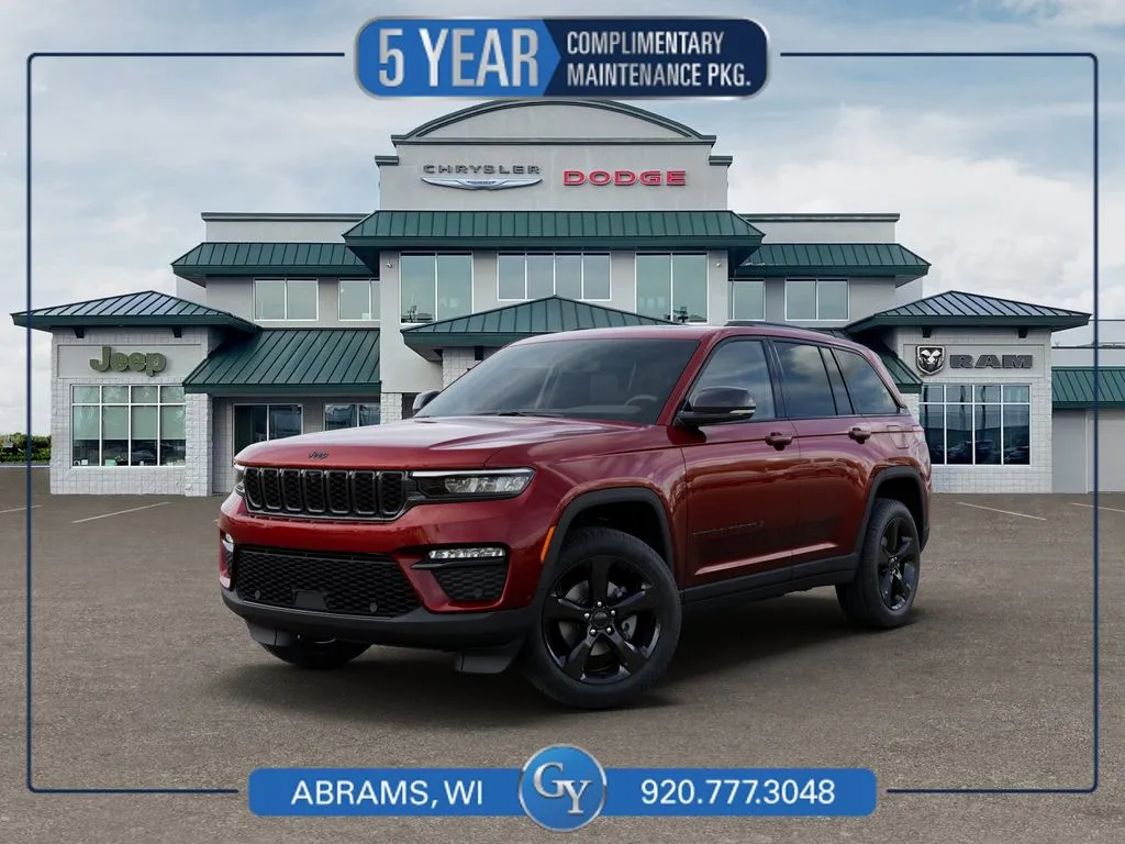 Red 2025 Jeep Grand Cherokee Limited for sale in Abrams, WI