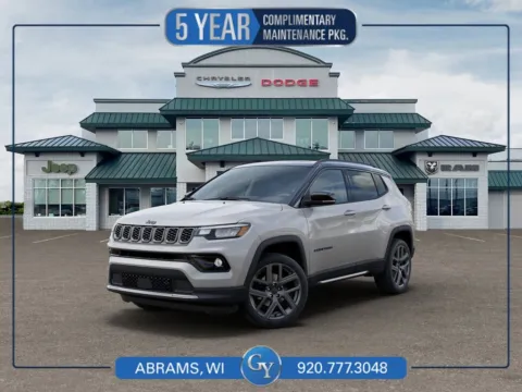 Silver 2025 Jeep Compass Limited for sale in Abrams, WI