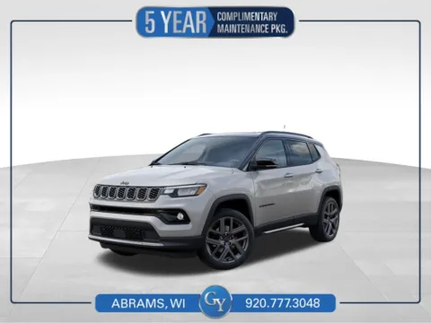 Silver 2025 Jeep Compass Limited for sale in Abrams, WI
