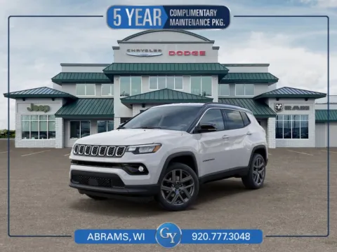 White 2026 Jeep Compass Limited for sale in Abrams, WI