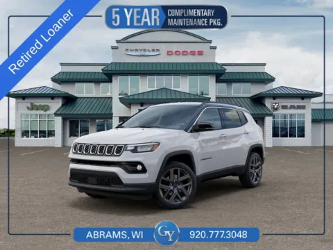 White 2026 Jeep Compass Limited for sale in Abrams, WI
