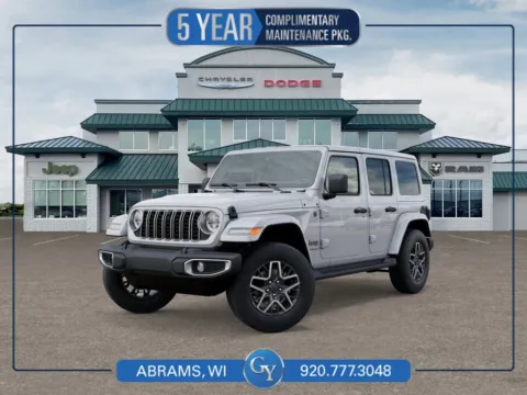 White 2025 Jeep Wrangler Sahara for sale in Abrams, WI