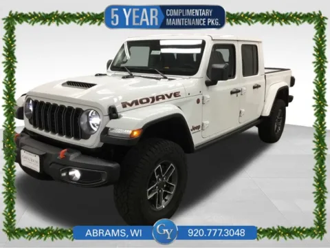 White 2025 Jeep Gladiator Mojave for sale in Abrams, WI