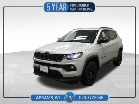 Silver 2025 Jeep Compass Latitude for sale in Abrams, WI