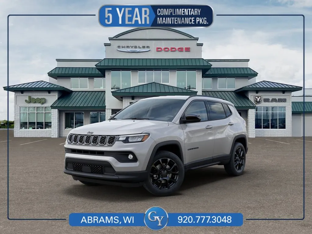 Silver 2025 Jeep Compass Latitude for sale in Abrams, WI