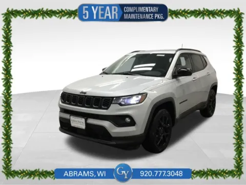 Silver 2025 Jeep Compass Latitude for sale in Abrams, WI
