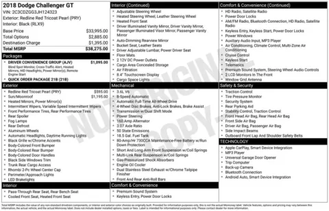 Photos of 2018 Dodge Challenger GT for sale in Abrams, WI at Gregg Young Abrams Chrysler Dodge Jeep Ram