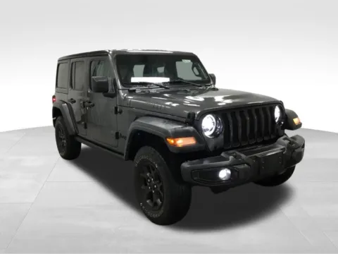Another view of 2021 Jeep Wrangler Unlimited Willys for sale in Abrams, WI at Gregg Young Abrams Chrysler Dodge Jeep Ram