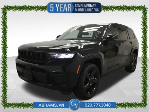 Black 2022 Jeep Grand Cherokee L Altitude for sale in Abrams, WI