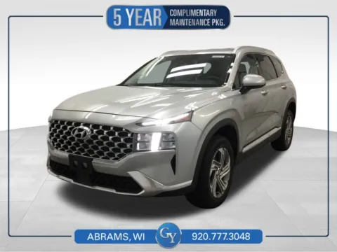Silver 2021 Hyundai Santa Fe SEL for sale in Abrams, WI