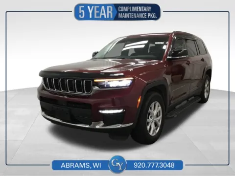 Red 2021 Jeep Grand Cherokee L Limited for sale in Abrams, WI