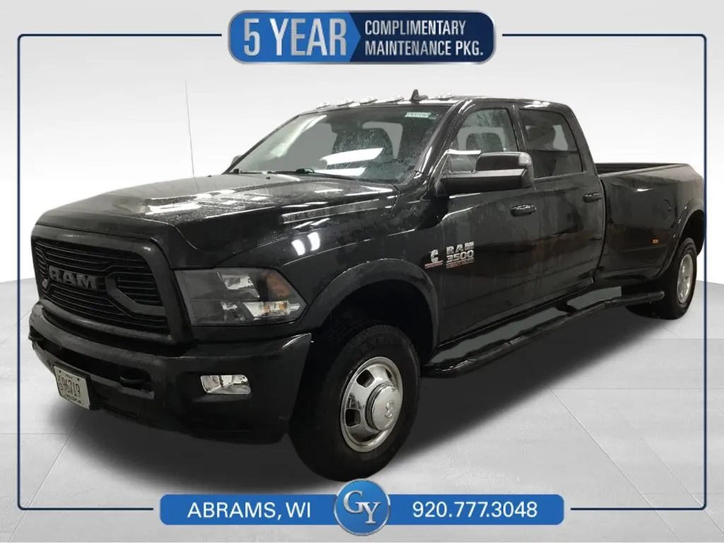 Black 2018 Ram 3500 Big Horn for sale in Abrams, WI