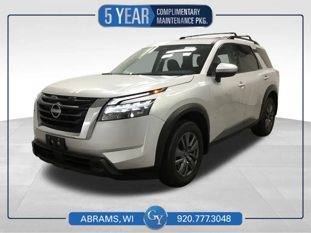 Silver 2024 Nissan Pathfinder SV for sale in Abrams, WI