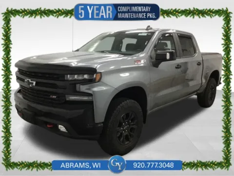 Gray 2020 Chevrolet Silverado 1500 LT Trail Boss for sale in Abrams, WI