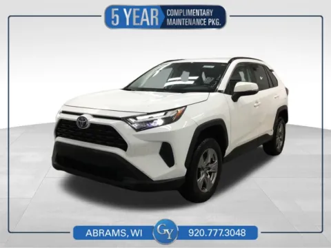 White 2023 Toyota RAV4 Hybrid XLE for sale in Abrams, WI
