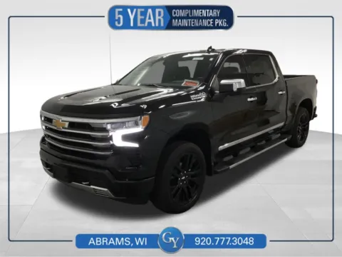 Black 2024 Chevrolet Silverado 1500 High Country for sale in Abrams, WI