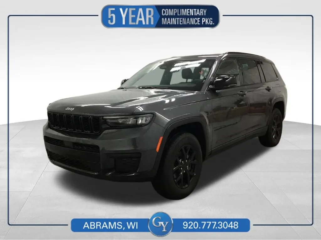 Gray 2024 Jeep Grand Cherokee L Altitude for sale in Abrams, WI