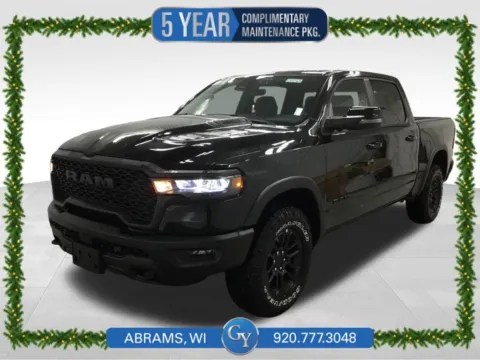 Black 2026 Ram 1500 Rebel for sale in Abrams, WI