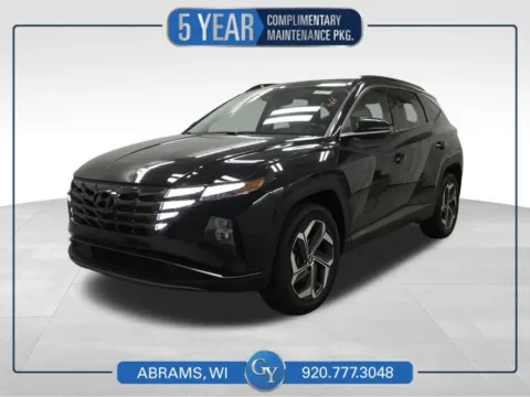 Black 2022 Hyundai Tucson Limited for sale in Abrams, WI