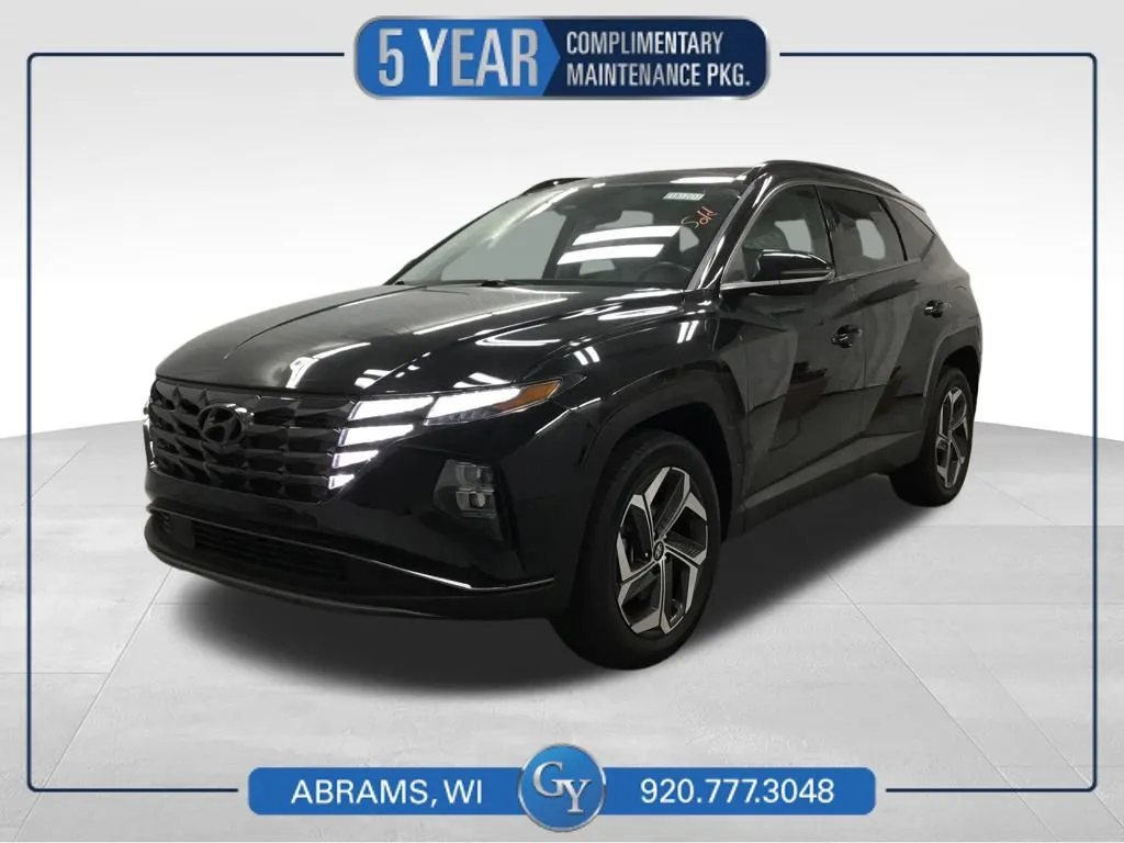 Black 2022 Hyundai Tucson Limited for sale in Abrams, WI