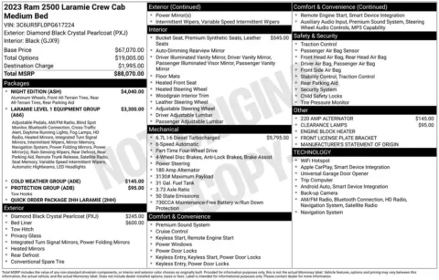 Photos of 2023 Ram 2500 Laramie for sale in Newton, IA at Gregg Young Cadillac of Newton