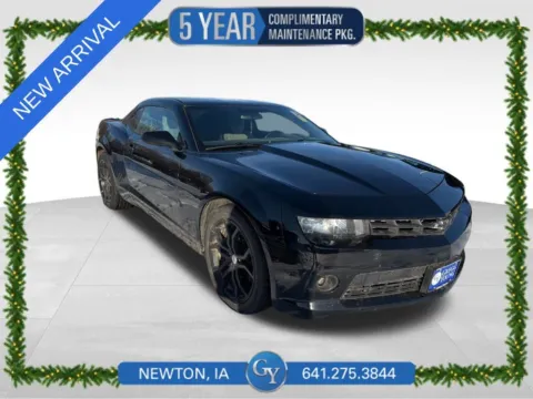 Black 2014 Chevrolet Camaro 1LT for sale in Newton, IA