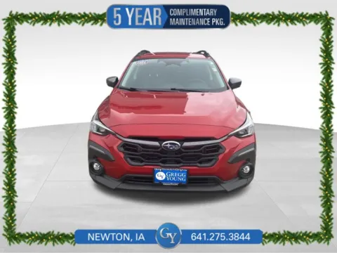 Red 2024 Subaru Crosstrek Limited for sale in Newton, IA