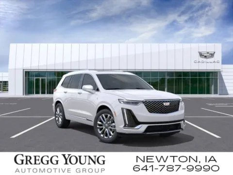 White 2025 Cadillac XT6 Premium Luxury for sale in Newton, IA