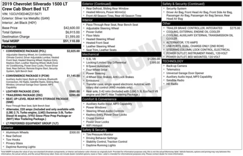 Photos of 2019 Chevrolet Silverado 1500 LT for sale in Newton, IA at Gregg Young Cadillac of Newton